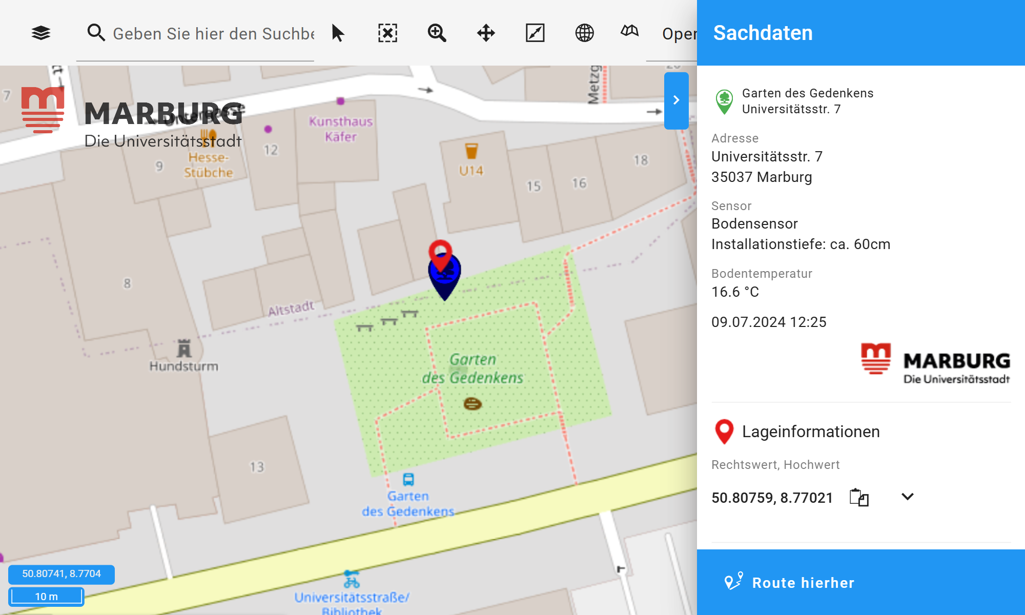 Anbindung von Sensoren an INGRADA BürgerGIS: Ein Schritt in Richtung SmartCity